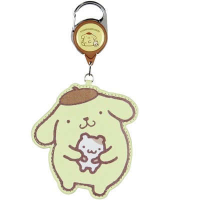 Hello Kitty Pompompurin Retractable Lanyard for Keys Keychain ID Badge Holder