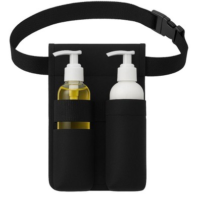 Royal Massage Double Bottle Adjustable Massage Oil/Lotion Pump Bottle Holster Belt
