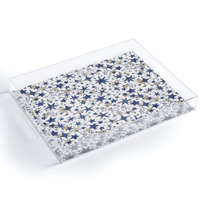 Marta Barragan Camarasa Starry sky of stars B Acrylic Tray -Deny Designs