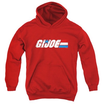 Boys’ G.I. Joe Distressed Logo Hooded Sweatshirt