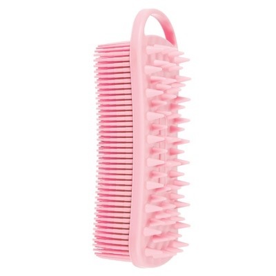 Unique Bargains Silicone for All Skin Types Body Scrubber 1 Pc