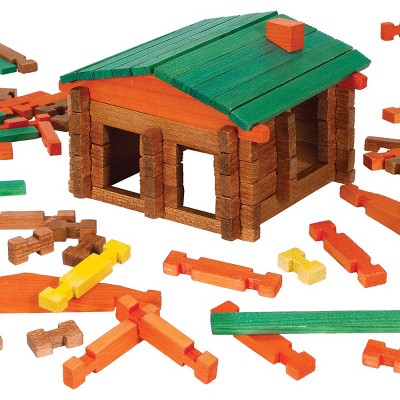 Dixon Deluxe Log Building Set - 250 Pieces
