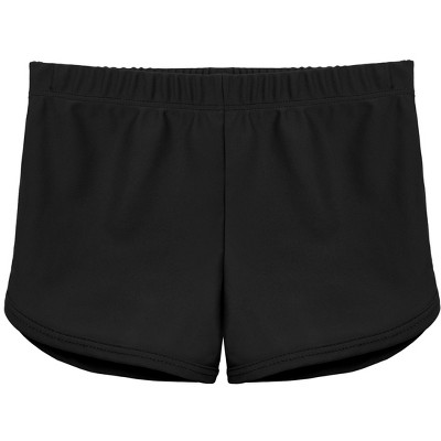 City Threads USA-Made Girls Soft Stretch UPF 50+ Swim Short