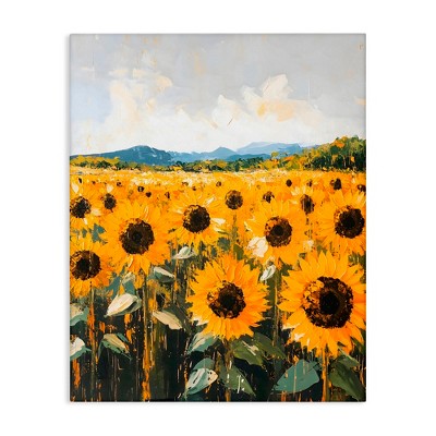 Stupell Industries Endless Sunflowers Meadow Canvas Art