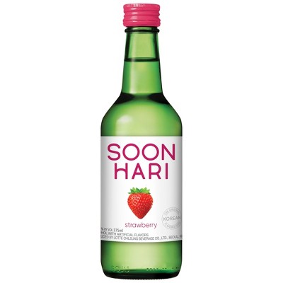 Soonhari Strawberry Soju - 375ml Bottle