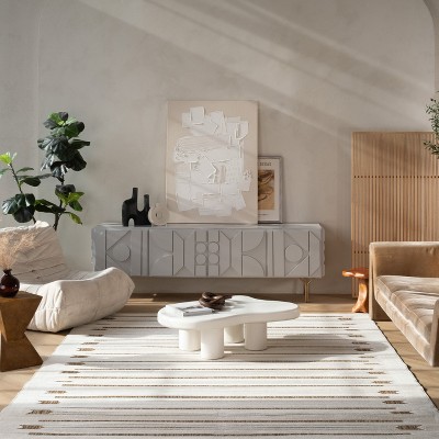 Rug Branch Maise Abstract Modern Indoor Outdoor Area Rug