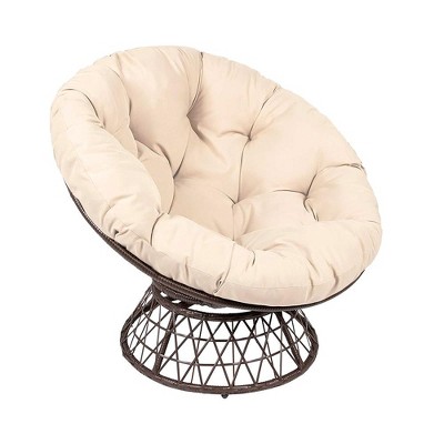 Milliard 35" Papasan 360 Degree Swivel Chair