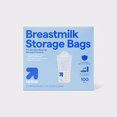 Breast Milk Storage Bags - up&up™