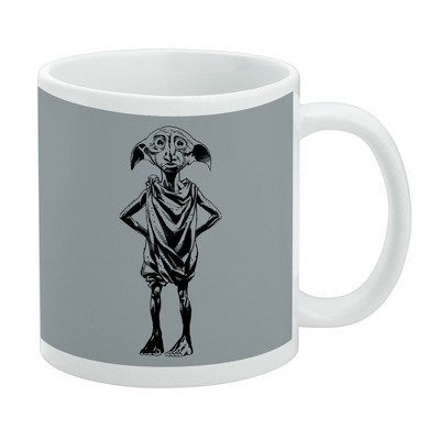 Harry Potter Dobby Ceramic Coffee Mug  Novelty Gift Mugs for Coffee  Tea and Hot Drinks  11oz  White