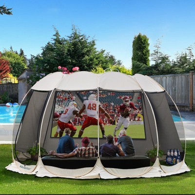 Alvantor 15’x15’ Pop Up Screen House Outdoor Canopy Patio Gazebo for Parties and Outdoor Activities Patented