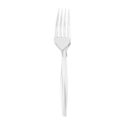 Smarty Had A Party Clear Plastic Forks - 1000 pcs