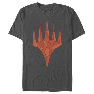 Men's Magic: The Gathering Orange Mana Planeswalker Symbol T-Shirt