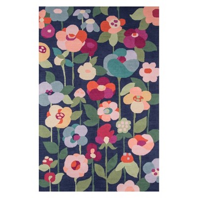 Newport Delia Floral Tufted Rug - Momeni