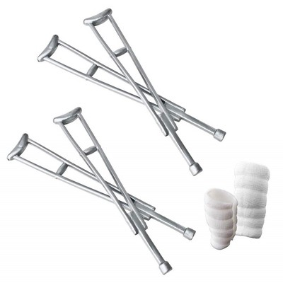 Cast & Crutches Accessory Set for WWE & AEW Wrestling Action Figures