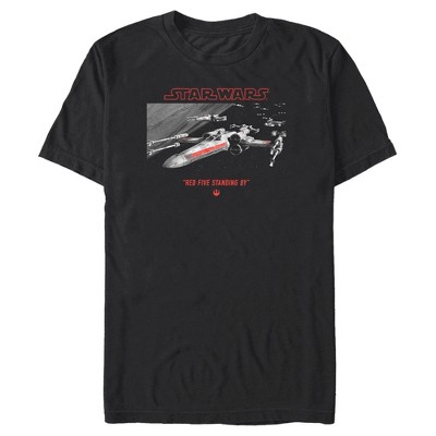 Men's Star Wars: A New Hope Red Five Standing By T-Shirt