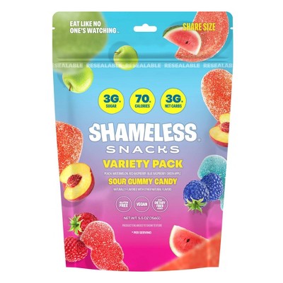 Shameless Snacks Variety Pack Candy - 5.5oz