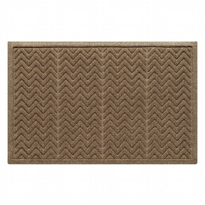 Bungalow Flooring 2'x3' WaterHog Chevron Indoor/Outdoor Doormat