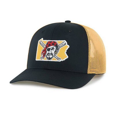 MLB Pittsburgh Pirates Gaze Hat: Adjustable Snapback, Team Logo, Mesh Fabric