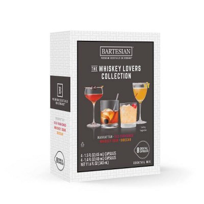 Bartesian Whiskey Lover's 8pk Collection 55397