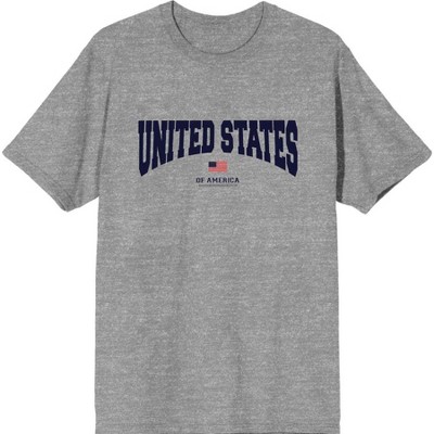 Americana United States of America Flag Men's Short Sleeve Tee