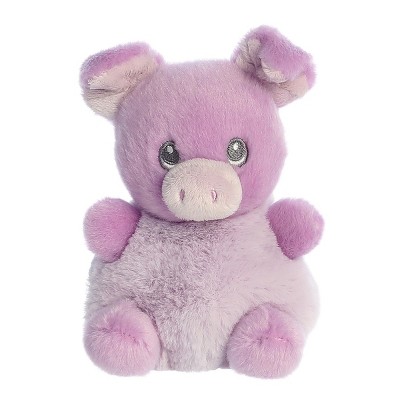 ebba Lil Biscuits 5.5" Baby Piglet Purple Stuffed Animal