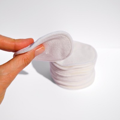 Beautimate Reusable Bamboo-Cotton Makeup Remover Pads – Eco-Friendly, Washable Facial Rounds for Daily Cleansing (Pack of 16)