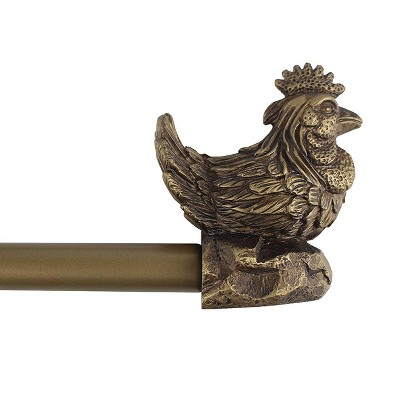 Urbanest 3-4-inch Rooster Adjustable Curtain Rod