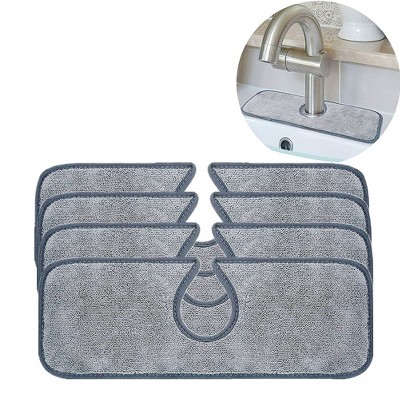 Sink Faucet Absorbent Mat,Ternal Sinkmat,Quick Dry Mat,Absorbent Microfiber Fabric