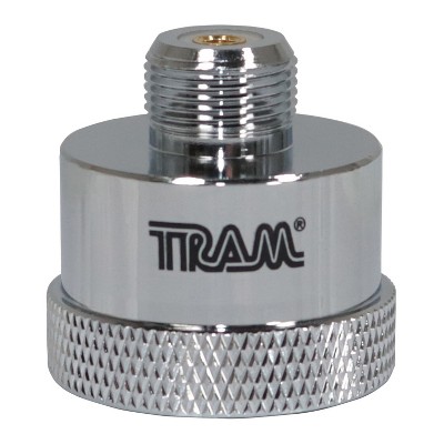 Tram® NMO to UHF (SO-239) Mount Adapter, 1296 in Silver