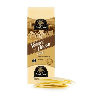 Boar's Head Vermont Cheddar Cheese - 5lbs - priced per lb
