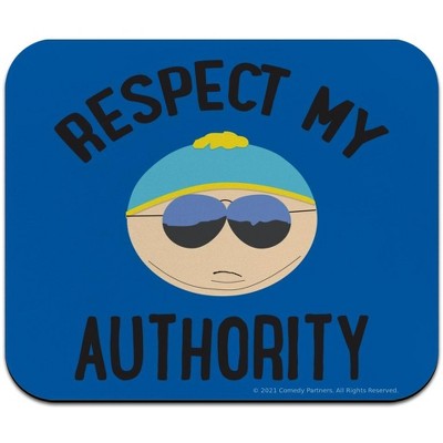 South Park Cartman Respect my Authority Low Profile Thin Mouse Pad Mousepad