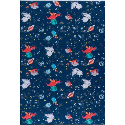 Tacoma Kids TCK164 Power Loomed Stain Resistant Non-Shedding Machine Washable Skid-Resistant Indoor Rugs - Safavieh Kids