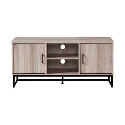 AndMakers 47 in. Wood TV Stand with 2 Storage Cabinets Fits TV's up to 50 in.