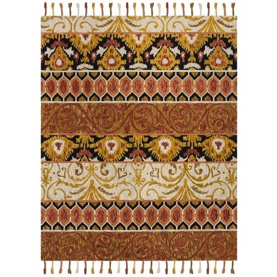 Suzani SZN203 Hand Hooked Indoor Indoor Rugs - Safavieh