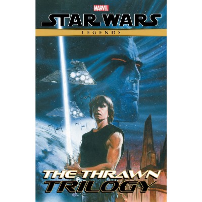 Star Wars Legends: The Thrawn Trilogy - by  Mike Baron (Paperback)