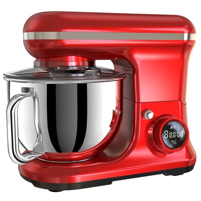 SUGIFT Electric Stand Mixer, 5.3QT 6-Speed Red
