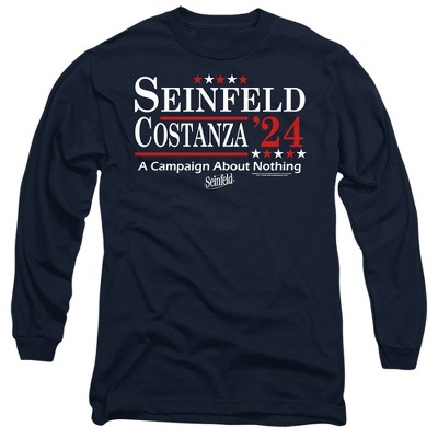 Men’s Seinfeld Election Tee Long Sleeve T-Shirt