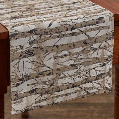 Park Designs Birch Forest Table Runner 13" x 36"