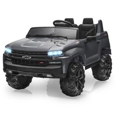 24V 2-Seater Truck Licensed Chevrolet Silverado Ride On Car for Kids with Remote Control