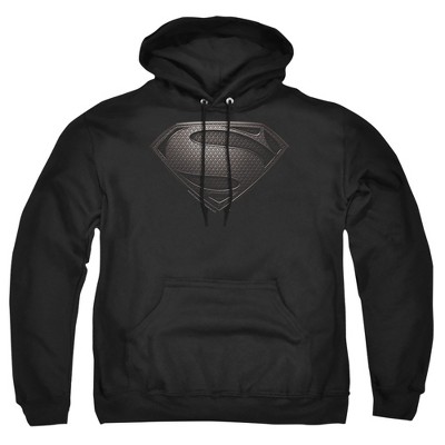 Man Of Steel Mos Desaturated Adult Pull-Over Hoodie