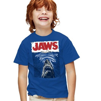 Boys' Short Sleeve Jaws Graphic Poster T-Shirt