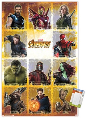 Trends International Marvel Cinematic Universe - Avengers - Infinity War - Collage Unframed Wall Poster Prints