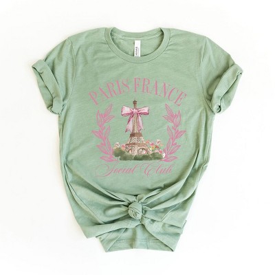 Simply Sage Market Women's Coquette Paris Social Club Short Sleeve Graphic Tee