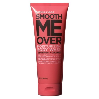 Formula 10.0.6 Smooth Me Over Moisturizing Body Wash - Grapefruit & Coconut - 10.1 fl oz