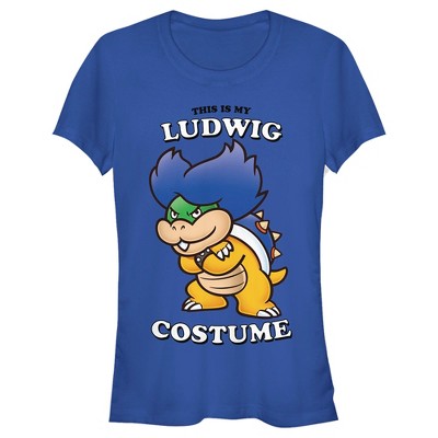 Juniors Womens Nintendo This is my Ludwig Costume T-Shirt
