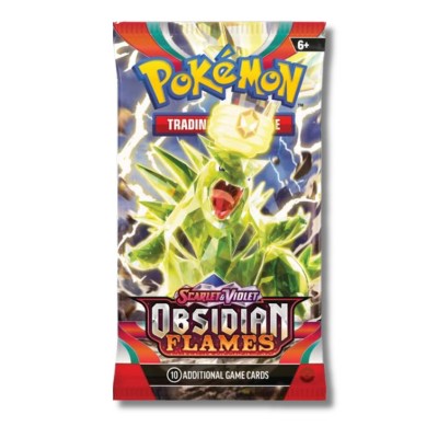 Pokemon Scarlet & Violet Obsidian Flames Booster Pack | Tyranitar