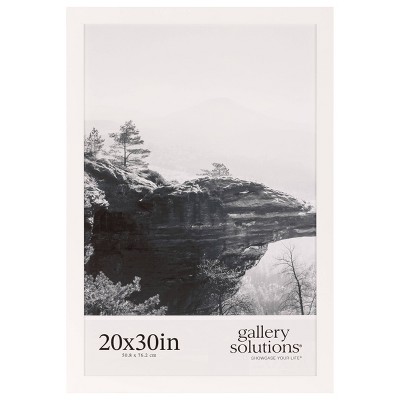 Gallery Solutions 20"x30" Wall Photo Frame White