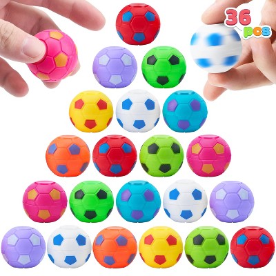 Joyfy Soccer/Baseball Party Favors for Kids Fidget Spinners Balls Fidget Toys, Goodie Bags Stuffers, Treasure Box Toys for Classroom, School Reward
