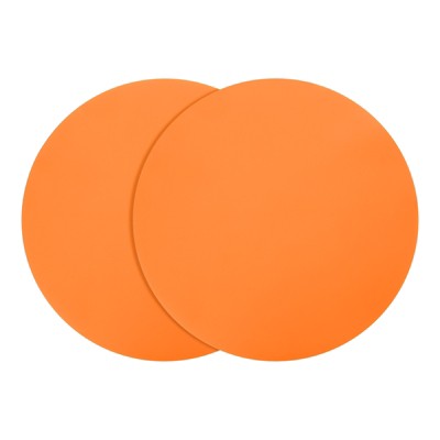 Unique Bargains Silicone Microwave Dishwasher Safe Heat Resistant Oven Mat 2 Pcs