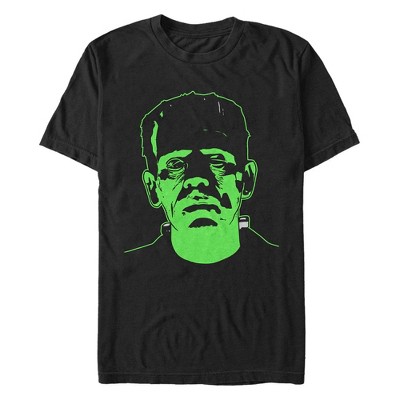 Men's Frankenstein Neon Portrait T-Shirt